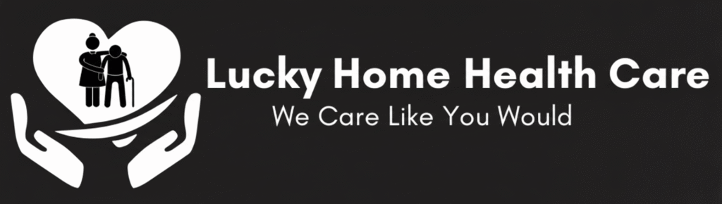 Lucky home health care Transparent logo